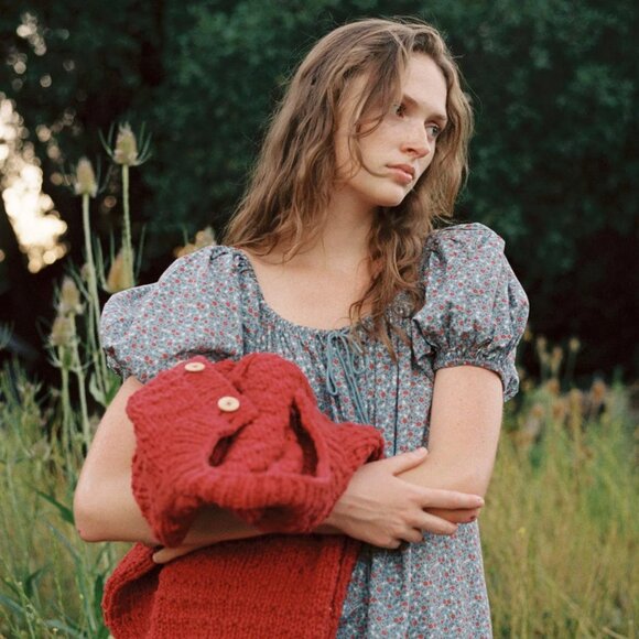 Christy Dawn The Christy Dress in Calico Blues (NWTs) - Picture 2 of 8